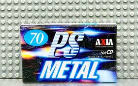 Fuji 902520167019 Axia Ps Metal 70 Vs. Iii Type Iv Blank Cassette Tape 1 Sealed