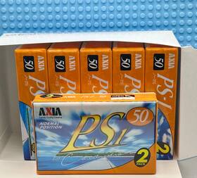 Fuji 902520189028 Axia Ps-i 50 Type I Box Of 12 Cassette Tapes Sealed