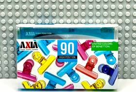 Fuji 902520203809 Axia Benetton 90 2000 Japan Type Ii Blank Cassette Tape 1 Sealed