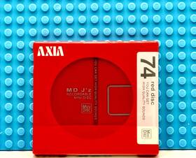 Fuji 902520249395 Md Axia Jftz 74 Red Blank Mini Disc 1 Sealed