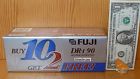 Fuji New 12 Dr-i 90 Minute Audiocassettes Extraslim Case Dr-1 Cassette Tape Slim 074101501605