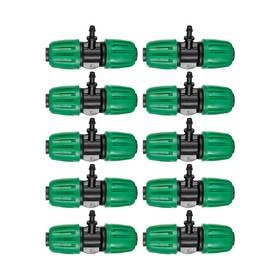 Fulaiergd 425697831577 10 Pcs 1/2 Inch To 1/4 Barbed Tee Connector Drip Irrigatio