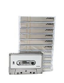 Fydelity Pewter Chrome Cassette Tape Blank Tapes For Recording