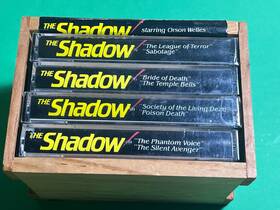 Great American Audio 781555691523 The Shadow Featuring Orson Welles 4 Cassette Tape Set- 2 Are New Sealed
