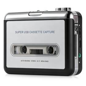 Cdj006 Gxyamen Cassette Tape Player Portable Recorder To Mp3 Silver