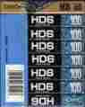 Hd6-100f8 Hd6-100 Denon Sealed High Bias Audio Cassettes Hd8 Bonus Made In Japan For Cd 081757651523