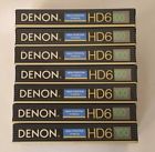 Hd6100 Denon Audio Cassette Tape Made In Japan Lot Of New