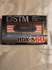 Hdx-s Stm Sealed Blank Analog Audio Compact Cassette Tape