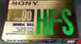 Hf-s90 Hf-s Sony 90 Sealed Blank Audio Compact Cassette Analog Recording Tape
