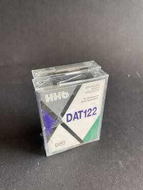 Dat122 Hhb Digital Audio Tape Factory Sealed 2 Tapes - As Pictured