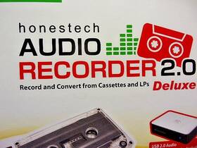 Honestech 882960200405 Audio Recorder 2.0 Deluxe Records And Convert Cassettes Lps To Cds