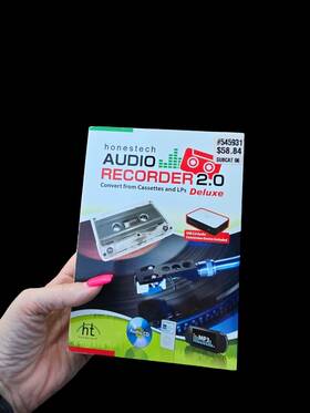Honestech 882960301409 Audio Recorder 2.0 Deluxe Convert From Cassettes And Lps To Cd