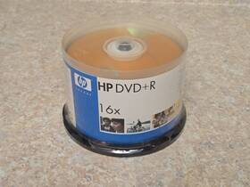 Hp 666668020400 Dvd R 50 Pack Spindle 16x 4.7 Gb 120 Min Recordable New Sealed