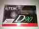 Iec1type1 Tdk Lot Of 4 New D90 High Output 90 Minute Blank Audio Cassette Tapes