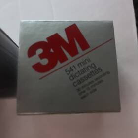 541-30 Imation Mini Dictation Cassette Tape 30 Minute Recording Time 3 Boxes 15