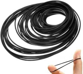 Jizlan 716842216478 30 Pcs Black 26-120mm Mix Cassette Tape Machine Square Belt Assorted Repair Cd A