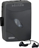 Jj-75bk Jensen Portable Stereo Cassette Player With Radio Sport 724235032130