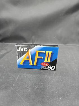 Jvc 046838000348 Victor/jvc Af Ii 60 Type Blank Cassette Tape 1 Sealed