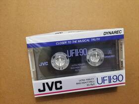 Jvc 046838000898 Ufii 90 Dynarec Audio Cassette Blank Tape New Sealed Japan Type Ii