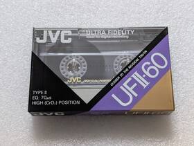 Jvc 046838001802 Uf Ii 60 Type Cassette Tape - Eu Version Sealed
