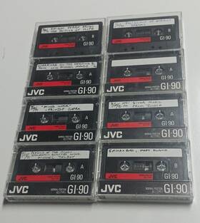 Jvc 046838004186 Gi 90 Audio Cassette Tape Normal Iec/type 1 Used