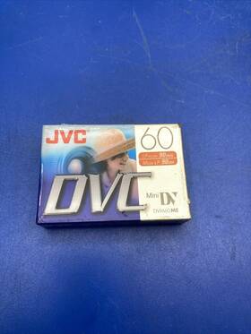Dvm60me Jvc Dvc 60 Mini Dv Cassette Brand New Sealed