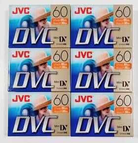 M-dv60du Jvc Mini Dv Digital Video Blank Cassette Lot - New Sealed Unopened