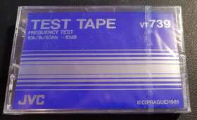 Vt739 Jvc Frequency Test Tape For Cassette Players/recorders - Brand New