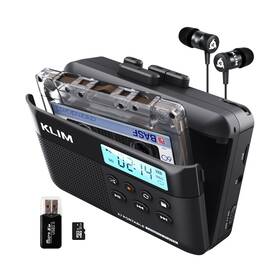 Klim 701152109739 K7 Cassette Tape Player To Mp3 Converter Portable