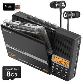 Klk104559 Klim K10 Portable Cassette Tape Player And Recorder To Mp3
