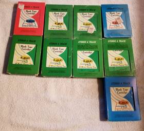 28-01439 Lafayette 9 Lre Blank 70 And 80 Minute 8 Track Tapes