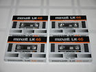 Ln46 Maxell Vintage Blank Cassette Tape Lot Ln New Factroy Sealed