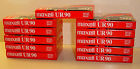 Ur90 Lot Of 11 New Blank Audio Cassettes Maxell Ninety Minute Record Normal Bias 749720218509