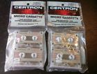 M60 Certron Micro Cassettes Pack Minutes New 077431002330