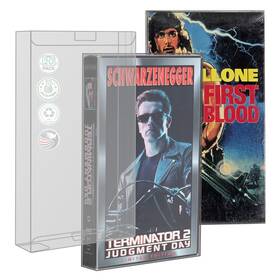Malko 659657060754 20 Pack Vhs Tape Protector Case Protective Sleeve For Cassette Or