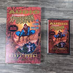 0-671-56913-9 Marvel Spider-man The Lizard Sanction 1996 Audio Cassette Comic Book On Tape Obn Vtg
