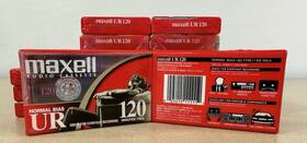Maxell 025215108037 Rare - Lot Of 20 Blank Ur 120 Cassette Tapes. Type I Normal Bias