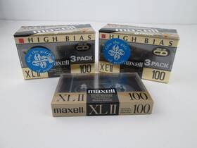 Maxell 025215136238 7 Xlii 100 Audio Cassette Tapes Lot Of Sealed New