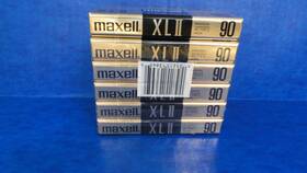 Maxell 025215136450 Lot Of 6 New Xl Ll 90 Minute Blank Audio Cassette Tape High Bias Japan