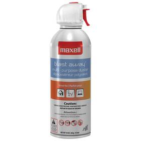 Maxell 025215192104 Blast Away Multi-purpose Compressed-gas Duster Brand New