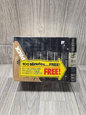 Maxell 025215900396 9 Pack Xlii-s 90 High Bias Type Ii Cassette Tapes