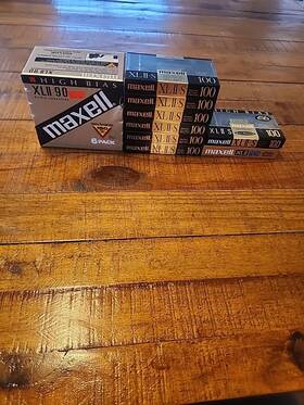 Maxell 125915136467 New/sealed Cassette Lot Xlii 90 Xlii-s 100 High Bias