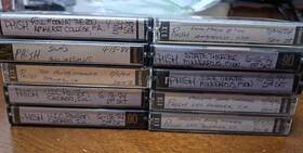 19971986 Maxell Lot Of 10 Phish Live Show Cassette Tapes - 1988-1994