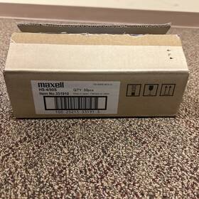 30025215331917 Maxell Hs-4/90s 4mm Data Cartridge Tapes 2.0 Gigabytes 50-pack Sealed Cartridges