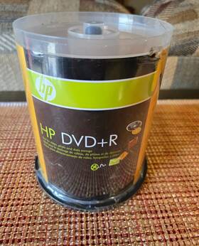 Maxell 637668020417 Hp Dvd R 100 Pack Spindle 16x 4.7 Gb 120 Min Recordable New Sealed