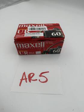 Ur-90 Maxell 731938992586 Normal Bias Audio Cassette 90min Pack Of 10 -with Box-missing Two