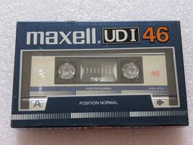 Maxell 902580200220 Ud-i Udi 46 Blank Audio Cassette Tape Type I - Japanese Market 1986