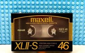 Maxell 902580201081 Xlii-s 46 1985 Japan Type Ii Blank Cassette Tape 1 Sealed