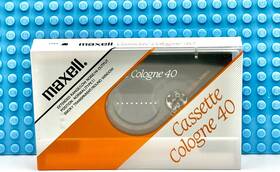 Maxell 902580205508 Capsule Cologne 40 Type I Vs Ii Blank Cassette Tape 1 Sealed