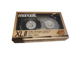 Maxell 902580206567 Xlii 46 Blank Cassette Tape 1 Sealed